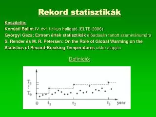 rekord statisztik k