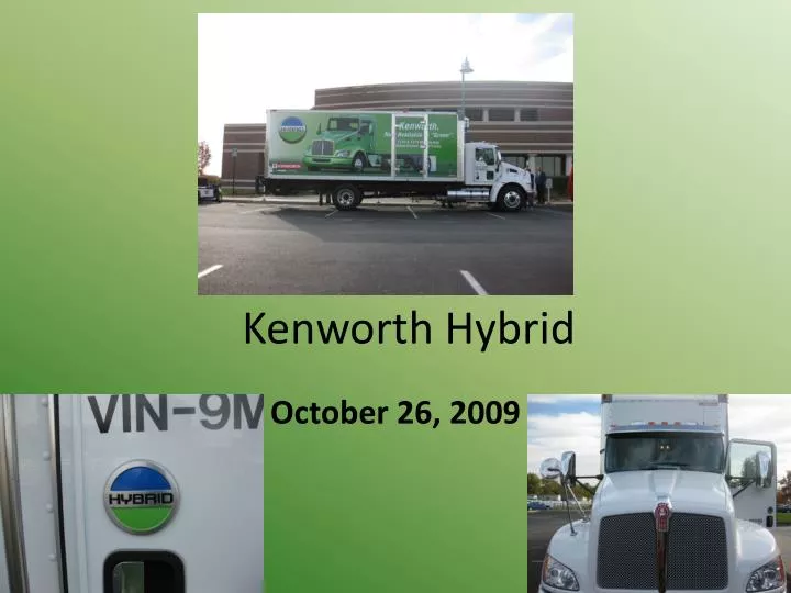kenworth hybrid