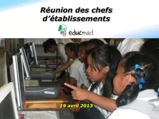 r union des chefs d tablissements