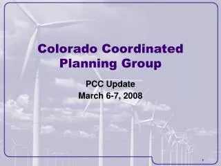 Colorado Coordinated Planning Group