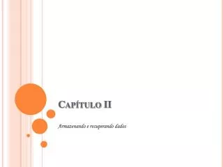 cap tulo ii