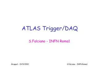 atlas trigger daq