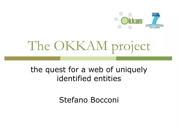 the okkam project