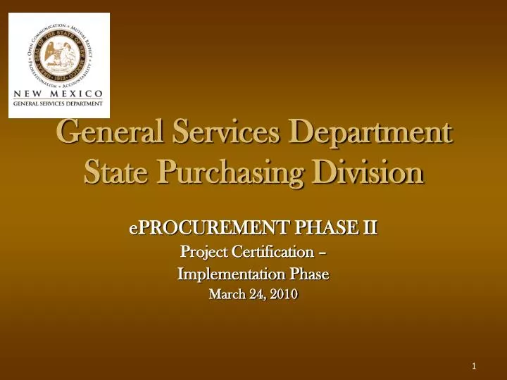 general services department state purchasing division