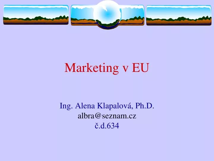 marketing v eu