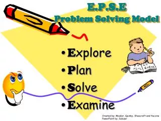 E.P.S.E Problem Solving Model