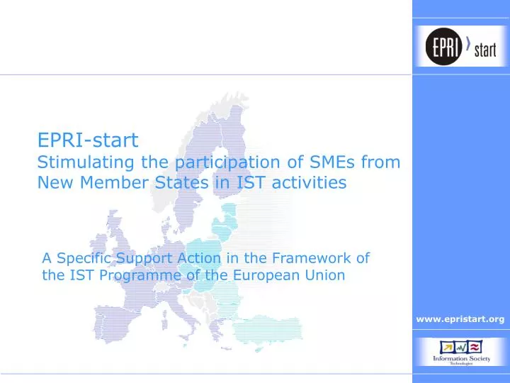 epri start stimulating the participation of smes from new member states in i st activities