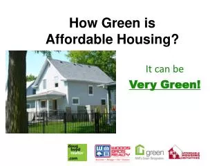 How Green is Affordable Housing?