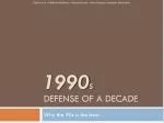 The 1990s: A Decade of Instructional Design Innovations - slide 1