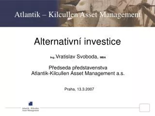alternativn investice