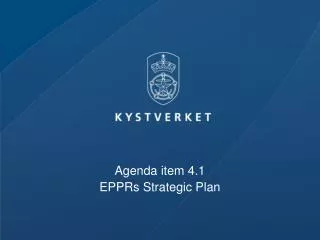 Agenda item 4.1 EPPRs Strategic Plan