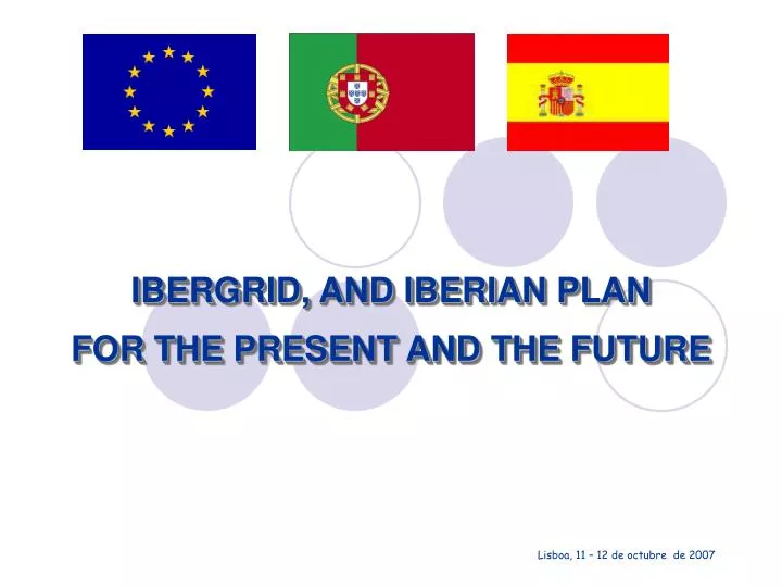 ibergrid and iberian plan for the present and the future