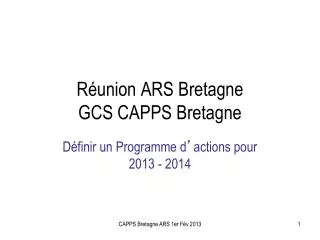 r union ars bretagne gcs capps bretagne