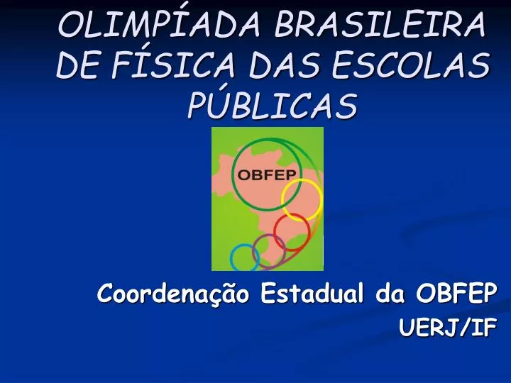 olimp ada brasileira de f sica das escolas p blicas