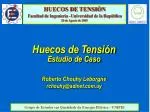 Huecos de Tensión Estudio de Caso - slide 1