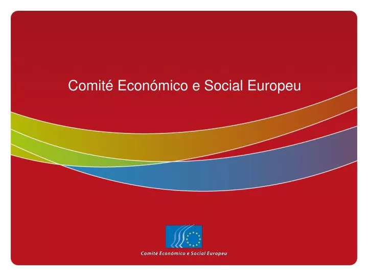 comit econ mico e social europeu