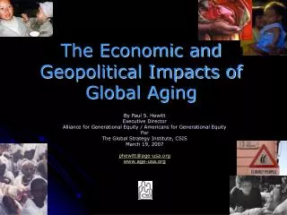 The Economic and Geopolitical Impacts of Global Aging