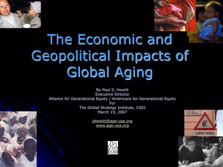 the economic and geopolitical impacts of global aging