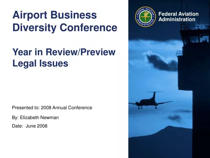 airport business diversity conference year in review preview legal issues