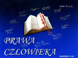 prawa cz owieka