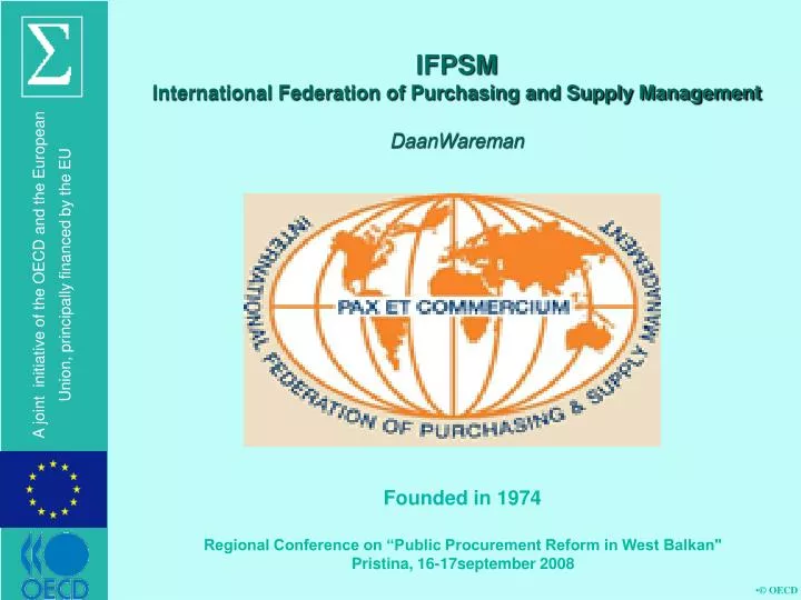 ifpsm international federation of purchasing and supply management daanwareman