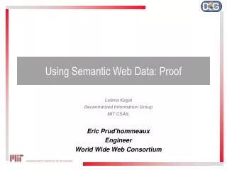 Using Semantic Web Data: Proof