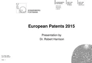 European Patents 2015