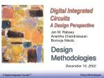 Digital Integrated Circuits A Design Perspective - slide 1