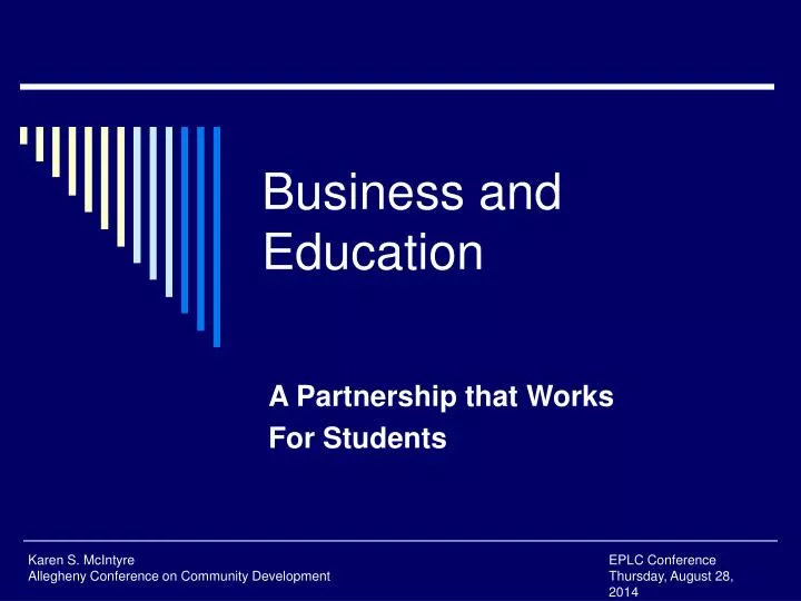 business and education