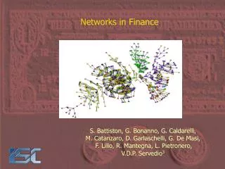 Networks in Finance