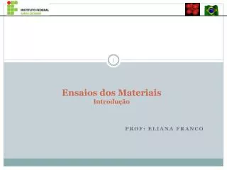 ensaios dos materiais introdu o