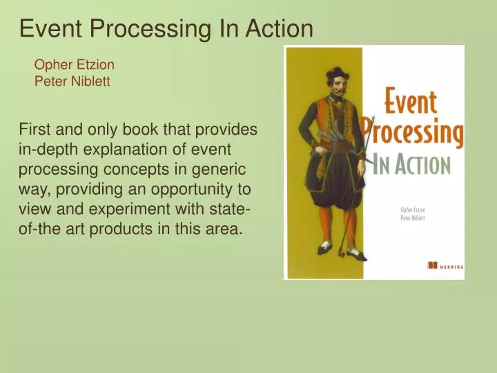 event processing in action