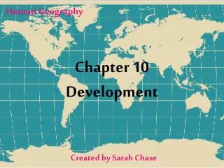 Chapter 10 Development