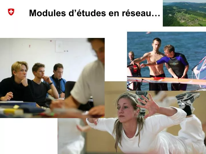 modules d tudes en r seau