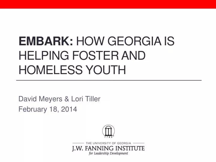 embark how georgia is helping foster and homeless youth