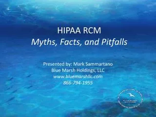 HIPAA RCM Myths, Facts, and Pitfalls