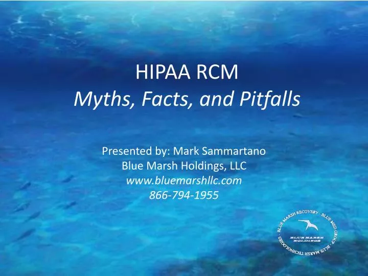 hipaa rcm myths facts and pitfalls
