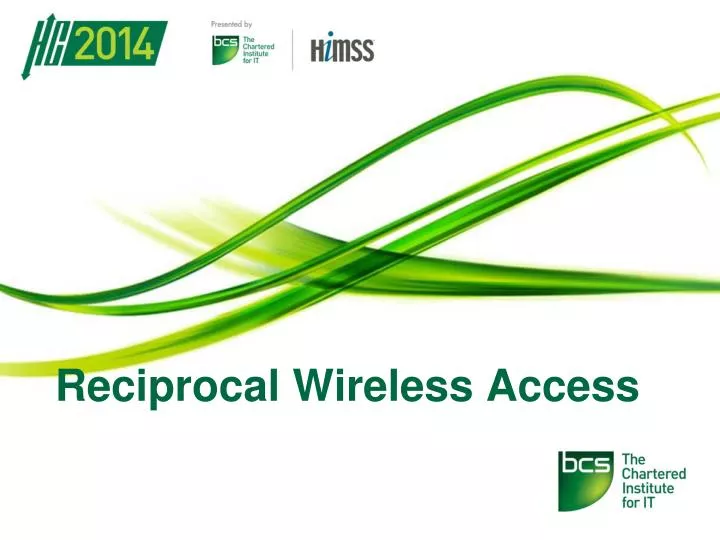 reciprocal wireless access