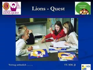 lions quest