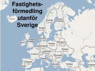fastighets f rmedling utanf r sverige