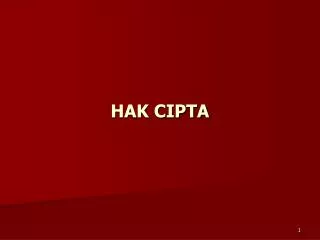 hak cipta