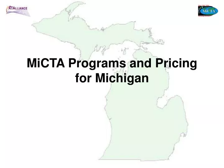 micta programs and pricing for michigan