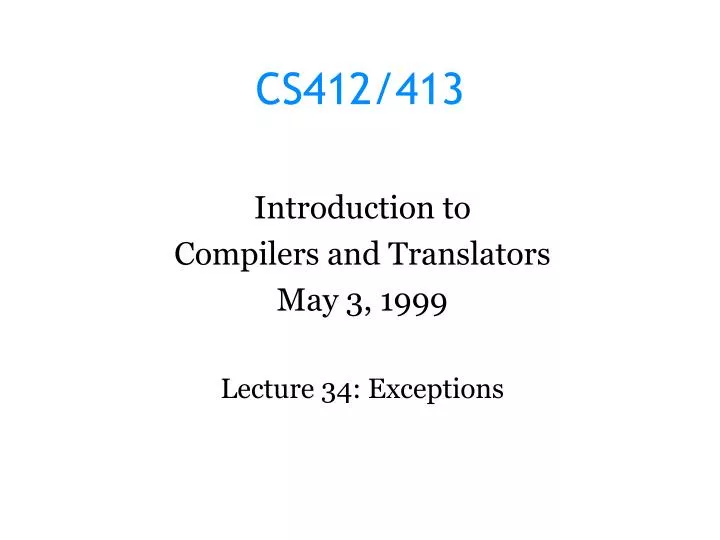 cs412 413