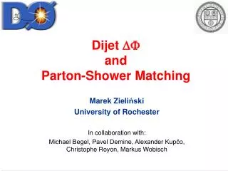 Dijet DF and Parton-Shower Matching