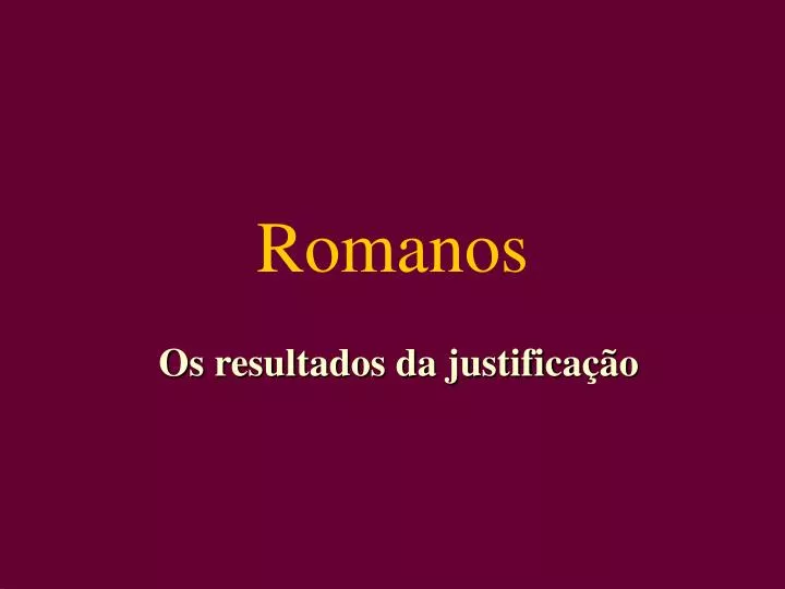 romanos