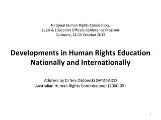 Why Human Rights Education (HRE)?