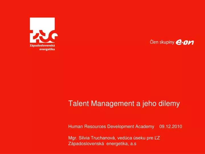 talent management a jeho dilemy