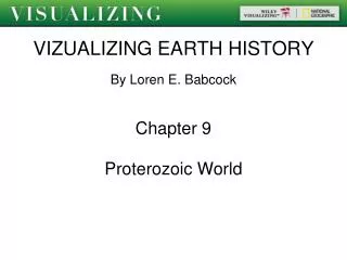 VIZUALIZING EARTH HISTORY