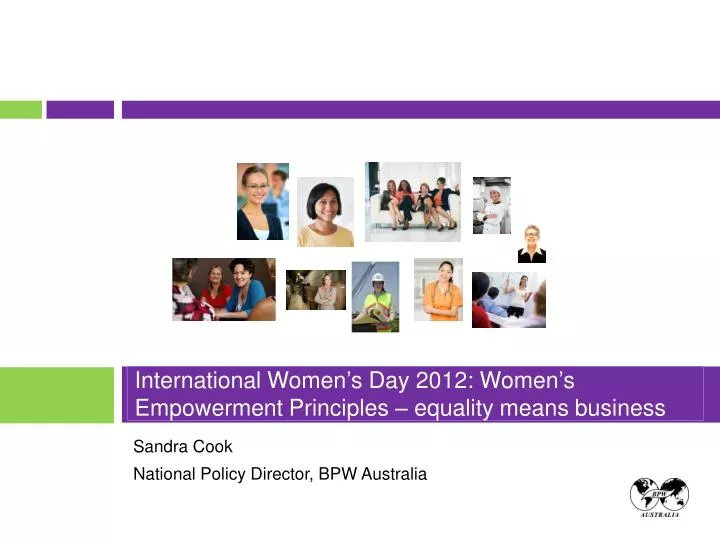 international women s day 2012 women s empowerment principles equality means business