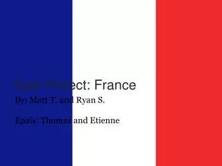Epal Project: France